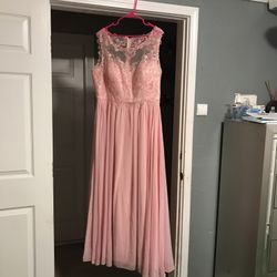 Beautiful  Dusty  Pink Dress 