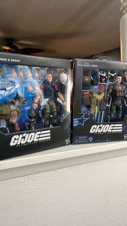 GI Joe classified Law & Order  / Budo figures NIB