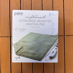 Pure Enrichment Weighted Warmth, Extra-Wide Weighted Heating Pad $22