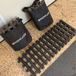 Snow Joe Emergency Traction Mats (Set) – Car/SUV Snow & Mud Recovery Kit