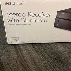 Insignia Stereo Receiver With Bluetooth