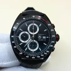 TAG Heuer Formula1 Calibre 16 CAZ2011.0 Black PVD 44mm Chrono Auto Men's Watch