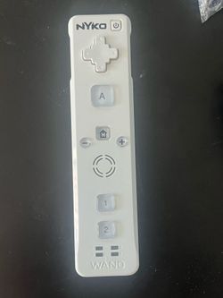 #12 Used WHITE Wii Remote for Nintendo Wii Console motion sensor Nyko 3rd party