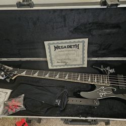 Original Bass From Megadeth. Mr Dave Ellison 