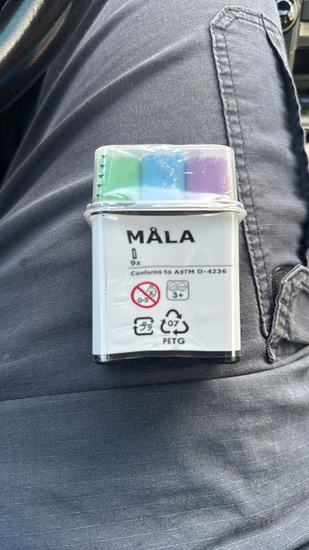 Mala IKEA Chalk