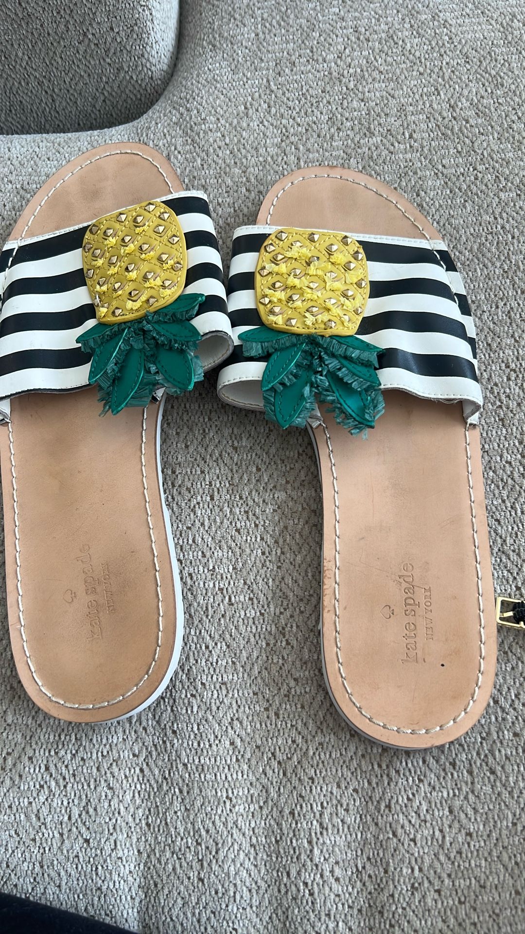 Kate Spade Pineapple Flip-Flops