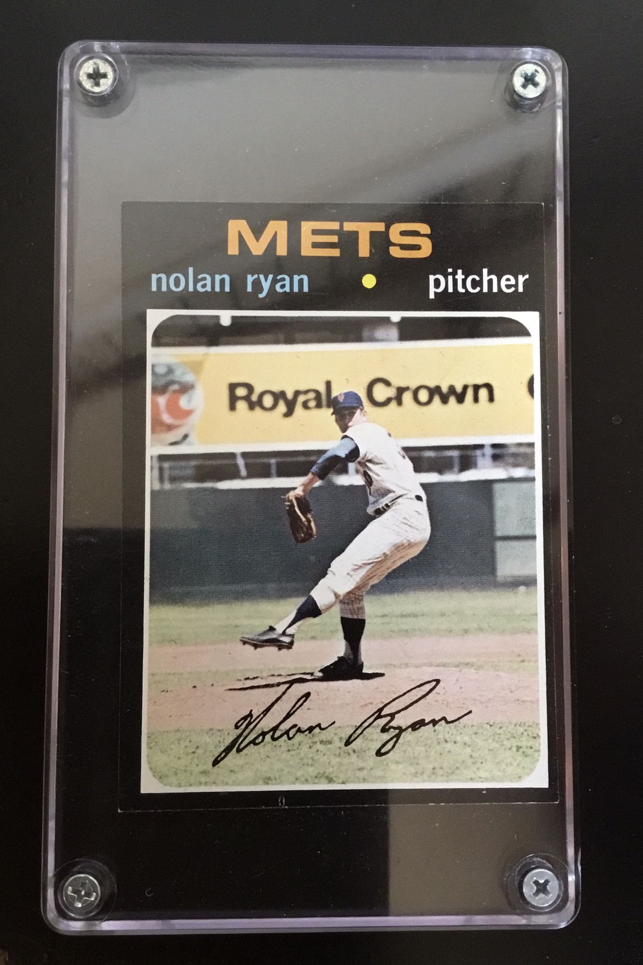 1971 Topps Baseball Card #513 Nolan Ryan New York Mets New Price