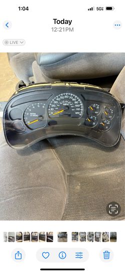05 Chevy/gmc gauge cluster