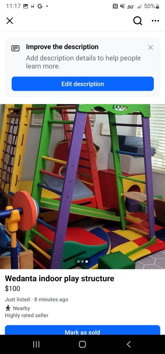 Wedanta Indoor Play Structure
