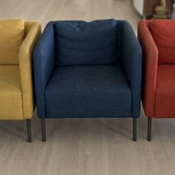 3 Modern Accent Chairs for Sale - $60 each or $150 for all!