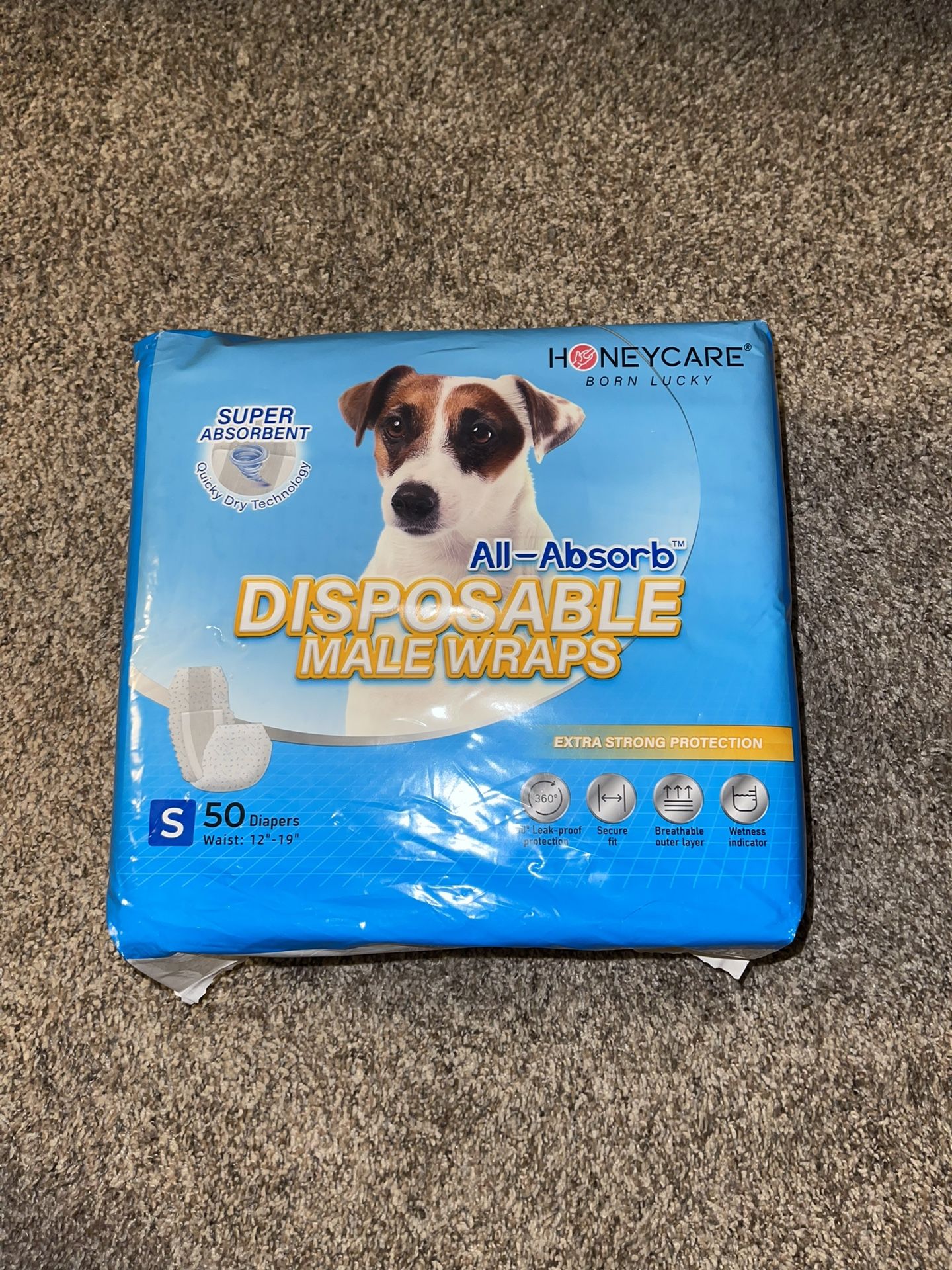Disposable Male Dog Wraps
