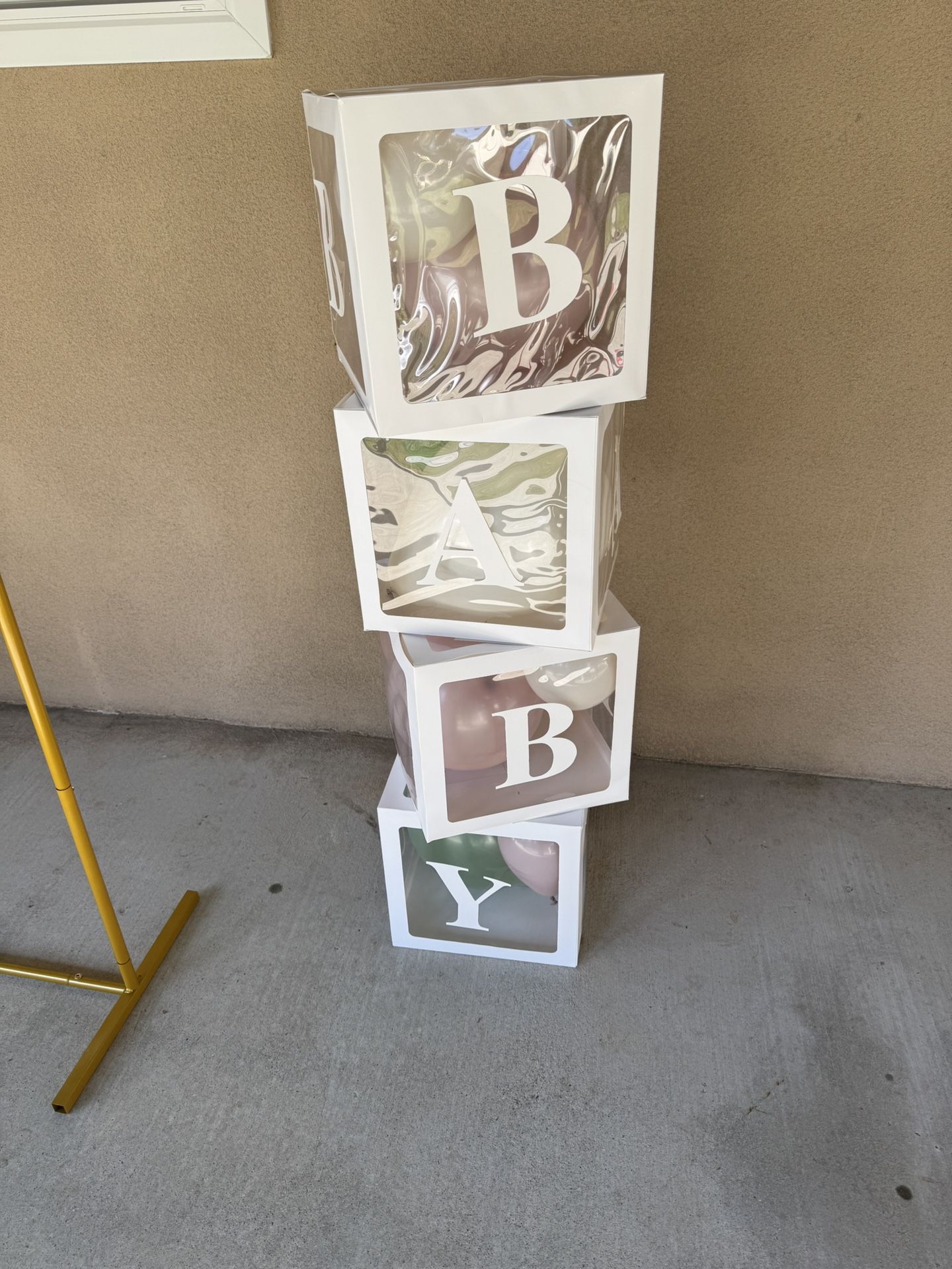 BABY Balloon boxes Decoration