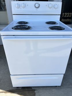 Whirlpool Stove Electric 