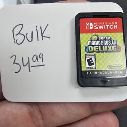 New Super Mario Bros Deluxe U. ASK FOR RYAN. 