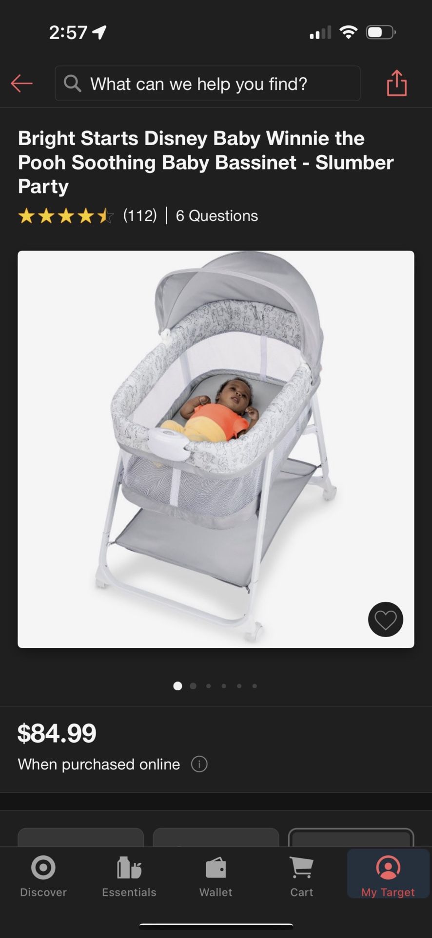 Disney Baby Bassinet