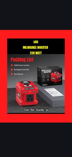 MILWAUKEE inverter tools batteries compressor RACHET