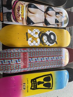 Sausage Skateboard Decks New