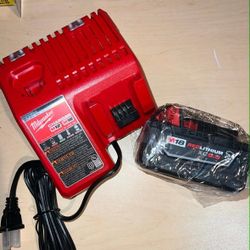 Milwaukee New M18 Charger More Battery Xc5 