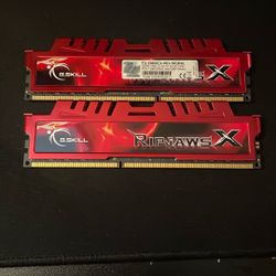 2x8gb DDR3 Ripjaws X Sticks