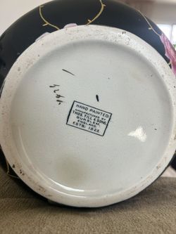 Antique Wash Basin And Pitcher
