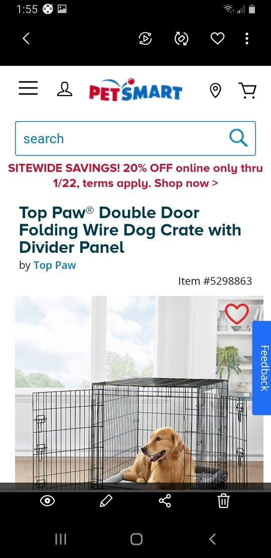 Dog Cage Kennel Crate