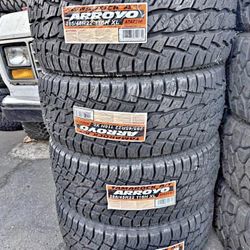 285/45R22 Arroyo All Terrain New Tires Set Installed And Balanced Llanta Nueva Instalacion Y Balanceo incluido ✅✅