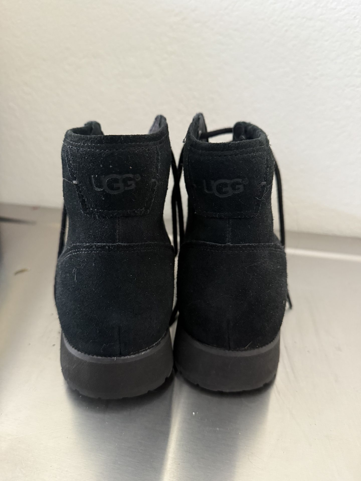 Men's Black UGG Lace Up Boot