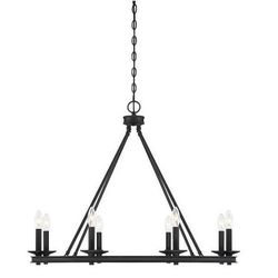 8-Light Farmhouse Chandelier