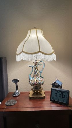 Capodimonte Italian porcelain lamp (Rare)
