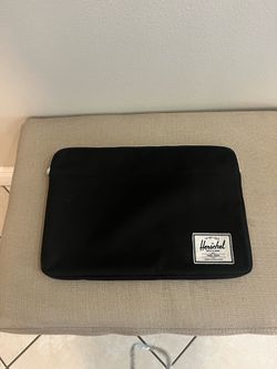 Herschel Black Laptop Sleeve