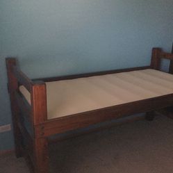 Kids Bunk Beds Top and lower Twin Size