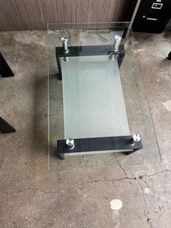 Glass table