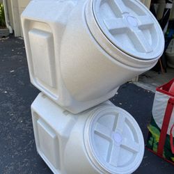 Feed Storage Container-stackable-i Have 4