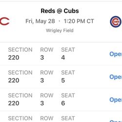 Cubs Vs Reds TOMORROW 