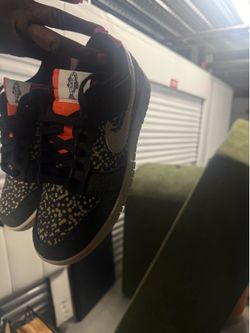 Nike Dunk High Safari Print Sneakers