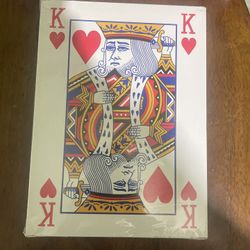 Giant Playing Cards NEW 11.5 in x 8.5 in