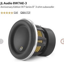 JL ANNIVERSARY EDITION SUBWOOFER & AMP