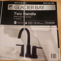Faucet- matte black two handle $50