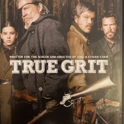 TRUE GRIT Widescreen Edition (DVD-2010) Jeff Bridges + Matt Damon + Josh Brolin!