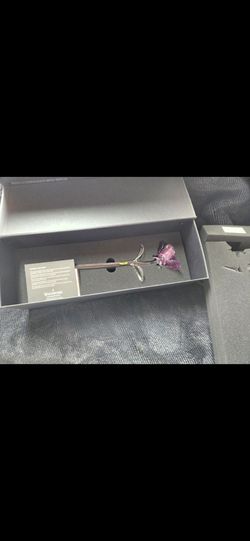 Waterford Crystal Rose Figurine in Box