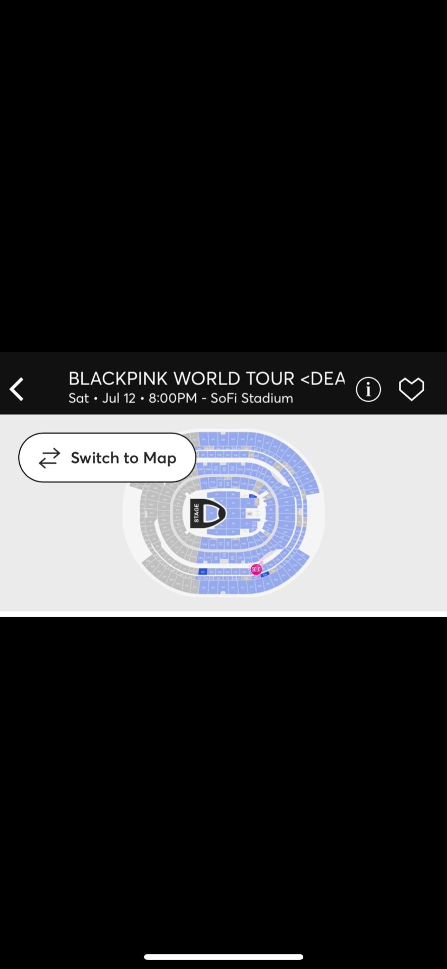 BLACKPINK 7/12 LA section 327 (1)