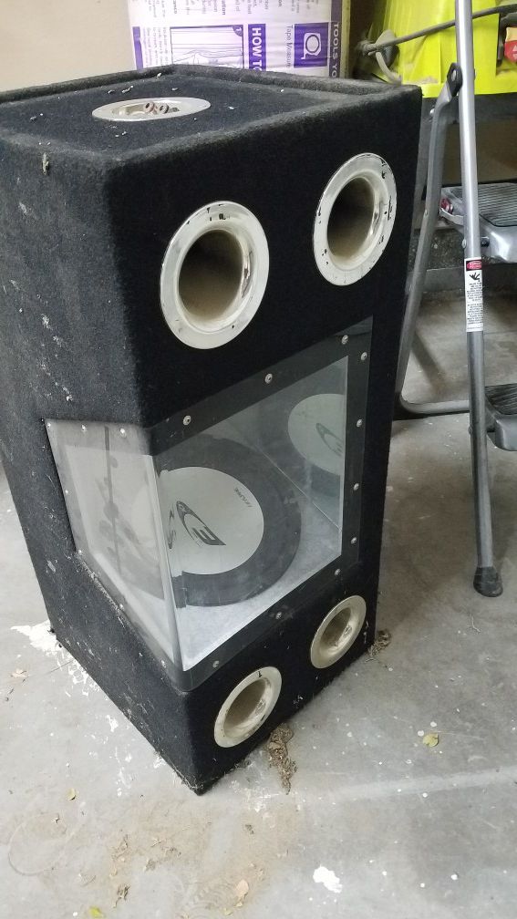 Car subwoofers with amp