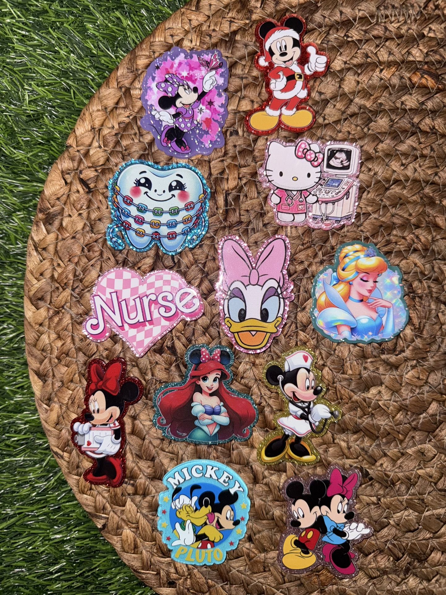 Acrylic Flatback/ Badge Reel Acrylics
