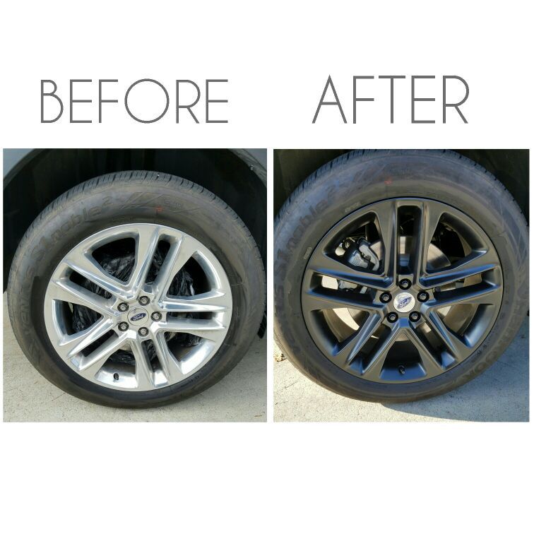 Plasti Dip your Car. Wheels, Rims, Emblems & Grille