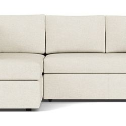 Oxford Pop-Up Platform Sleeper Sofa with Storage Chaise