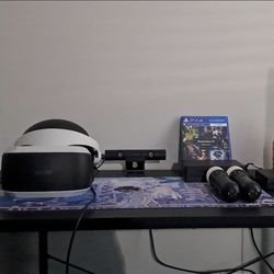 Sony PSVR V2 Bundle - Iron Man VR + Demo Disc 3, Move Controllers & Camera