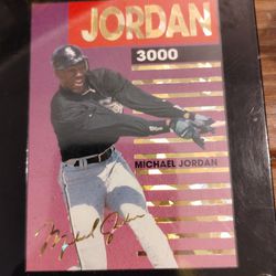 Michael Jordan Baseball Card