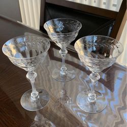 Waterford Crystal Lismore wine glasses I bought them for $40 each class