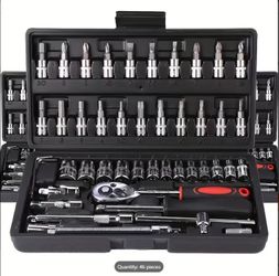 46-Piece Socket and Bit Set