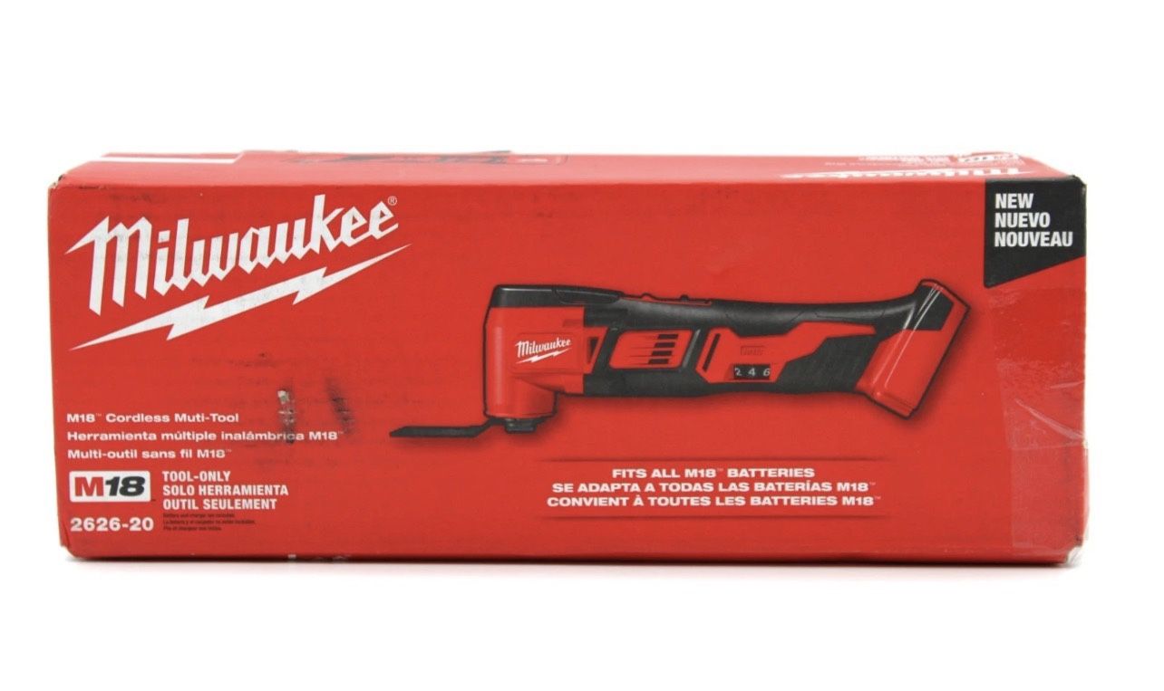 Milwaukee 2626-20 M18 Cordless Multi-Tool (Tool Only) 